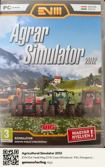Agricultural Simulator 2012 Computer, Hungary box front