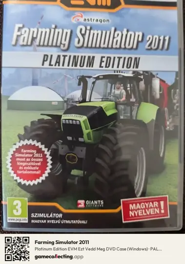 Farming Simulator 2011 Computer, Hungary box front