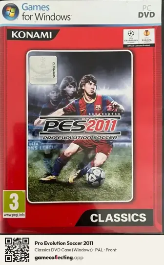 Pro Evolution Soccer 2011 Computer, PAL box front