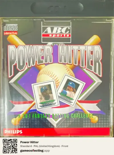 Power Hitter Philips CD-i, United Kingdom box front