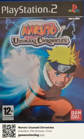Naruto: Uzumaki Chronicles PlayStation 2, France box front