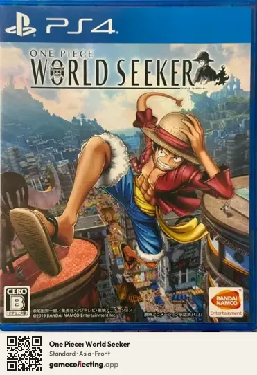 One Piece: World Seeker PlayStation 4, Asia box front