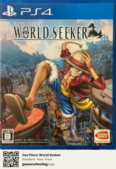 One Piece: World Seeker PlayStation 4, Asia box front