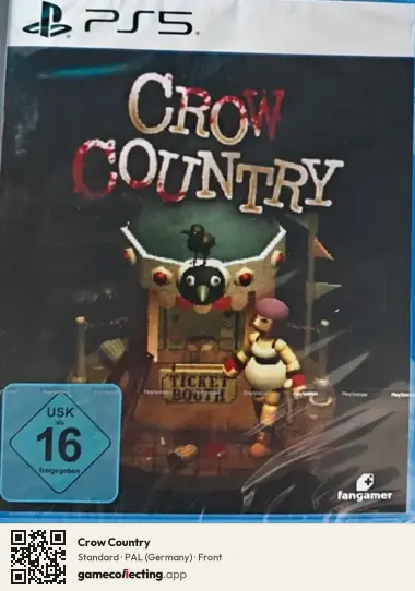 Crow Country PlayStation 5, Germany box front