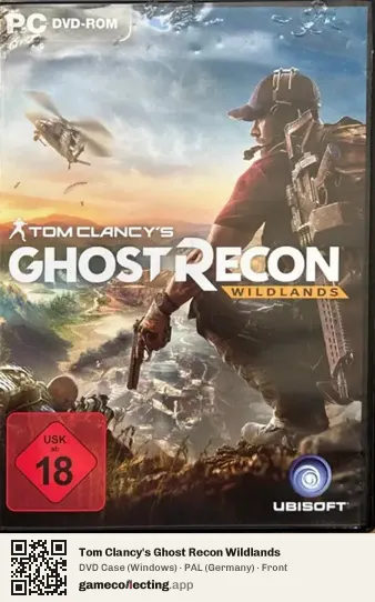 Tom Clancy's Ghost Recon Wildlands Computer, Germany box front
