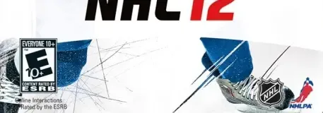 NHL 12, the ESRB box on its front