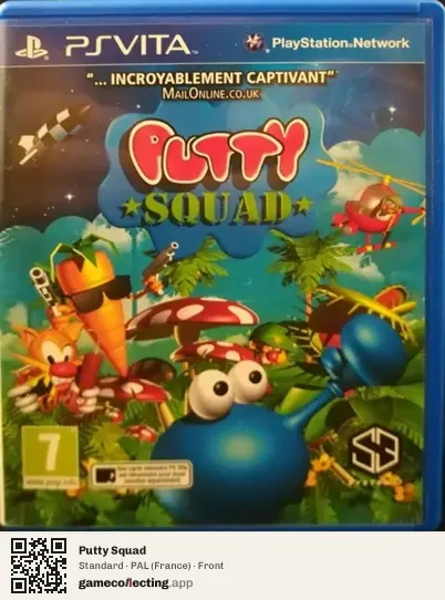 Putty Squad PlayStation Vita, France box front