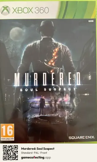 Murdered: Soul Suspect Xbox 360, PAL box front