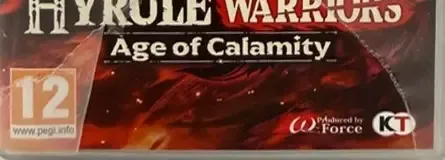Hyrule Warriors: Age of Calamity, the USK square on its front