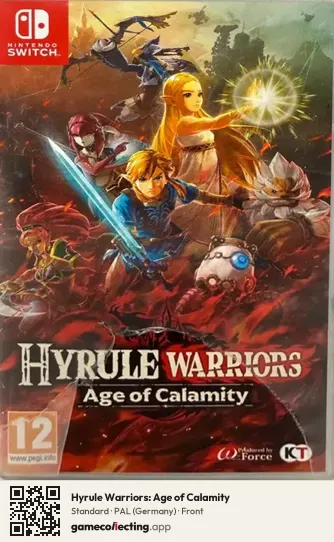 Hyrule Warriors: Age of Calamity Nintendo Switch, Germany box front