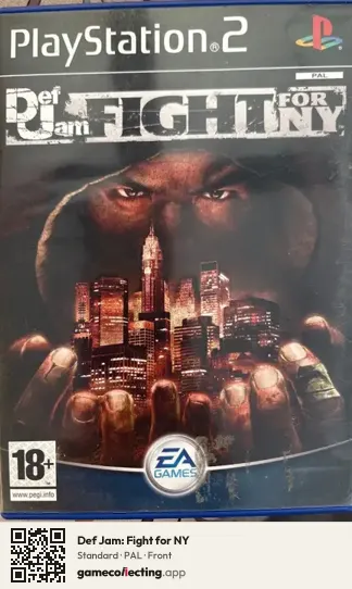 Def Jam: Fight for NY PlayStation 2, PAL box front