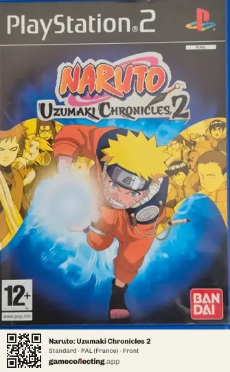 Naruto: Uzumaki Chronicles 2 PlayStation 2, France box front