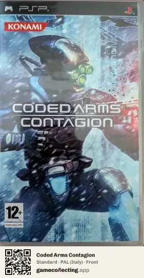 Coded Arms Contagion PlayStation Portable, Italy box front