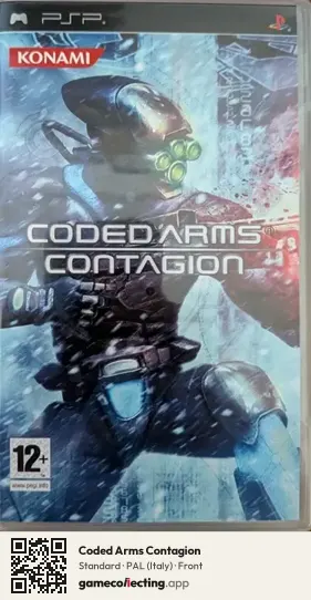 Coded Arms Contagion PlayStation Portable, Italy box front
