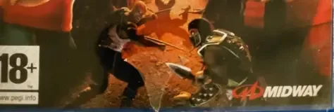Mortal Kombat: Shaolin Monks, the PEGI square on its front