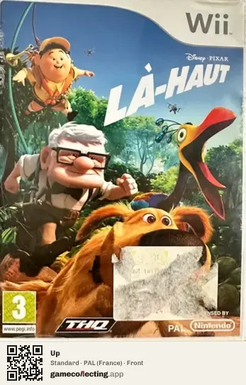Up Nintendo Wii, France box front