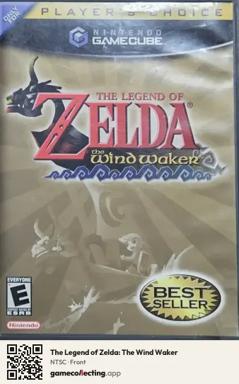 The Legend of Zelda: The Wind Waker Nintendo GameCube, NTSC box front