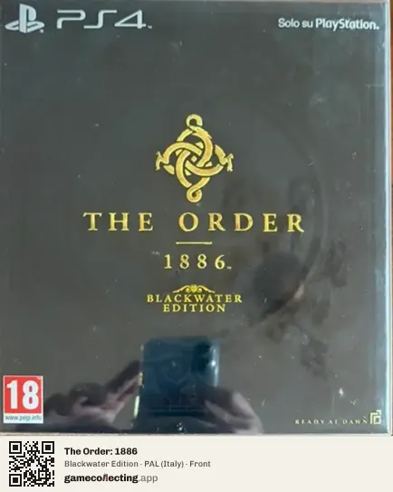 The Order: 1886 PlayStation 4, Italy box front