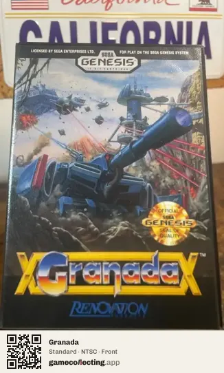 Granada Sega Mega Drive / Genesis, NTSC box front