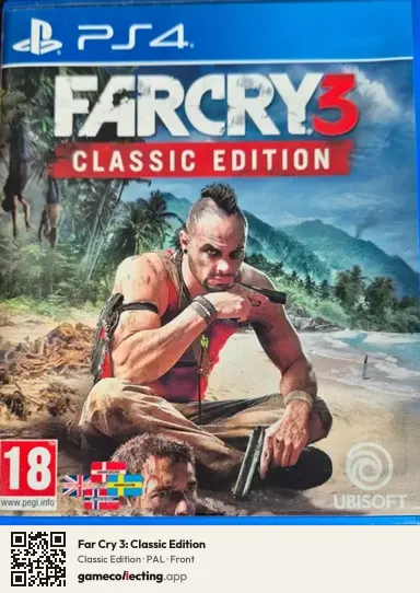 Far Cry 3: Classic Edition PlayStation 4, PAL box front