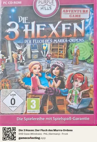 Die 3 Hexen: Der Fluch des Marra-Ordens Computer, Germany box front