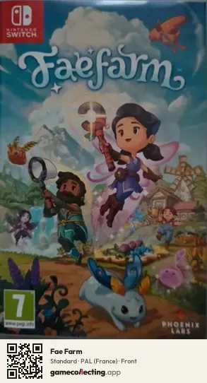 Fae Farm Nintendo Switch, France box front