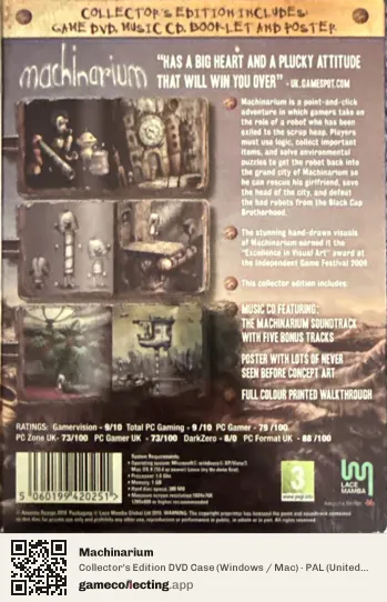 Machinarium Computer, United Kingdom box back