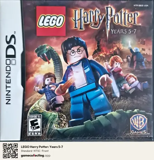 LEGO Harry Potter: Years 5-7 Nintendo DS, NTSC box front
