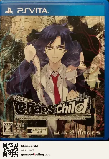 Chaos;Child PlayStation Vita, Asia box front
