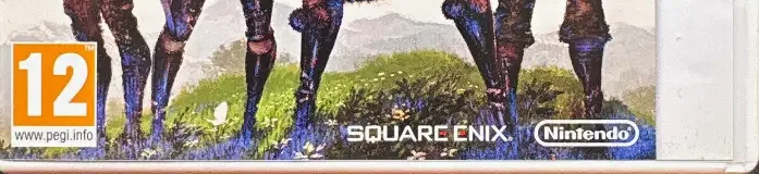 Bravely Default, the USK square on its front