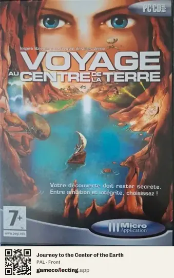 Journey to the Center of the Earth Computer, PAL box front