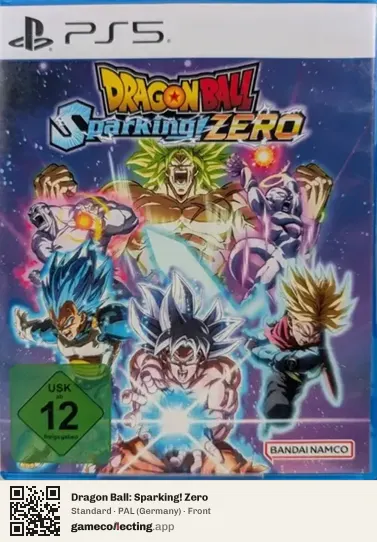 Dragon Ball: Sparking! Zero PlayStation 5, Germany box front