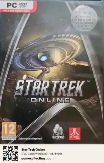 Star Trek Online Computer, PAL box front