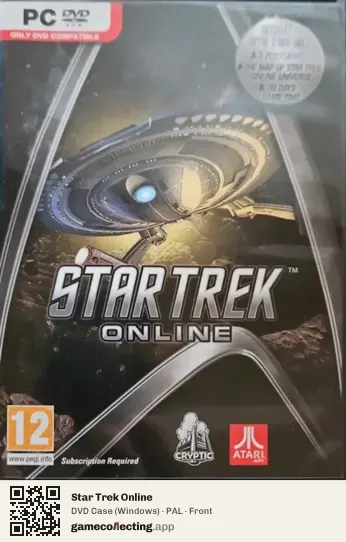 Star Trek Online Computer, PAL box front