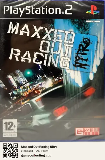 Maxxed Out Racing Nitro PlayStation 2, PAL box front