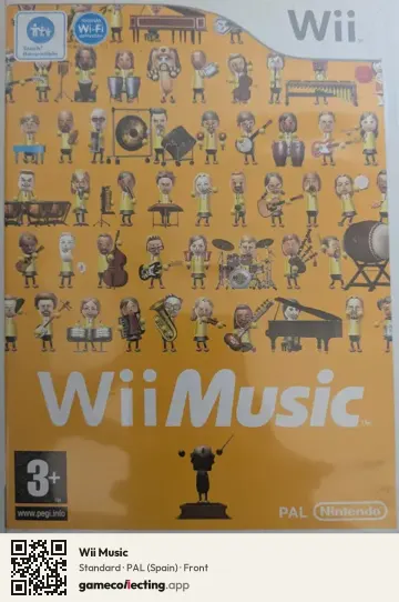 Wii Music Nintendo Wii, Spain box front