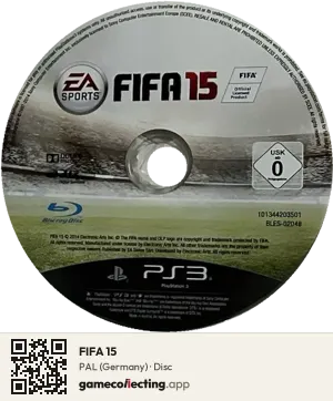 FIFA 15 PlayStation 3, PAL disc