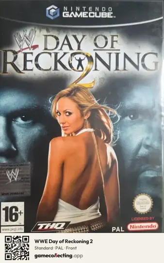 WWE Day of Reckoning 2 Nintendo GameCube, PAL box front