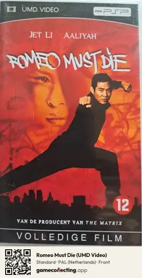 Romeo Must Die (UMD Video) PlayStation Portable, Netherlands box front