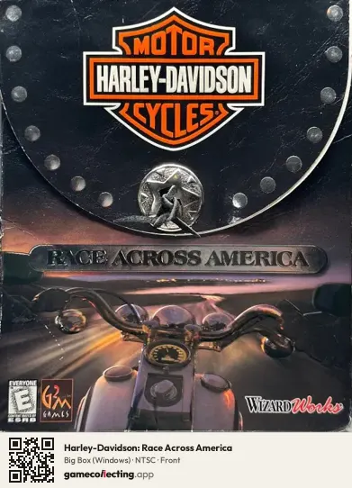 Harley-Davidson: Race Across America Computer, NTSC box front