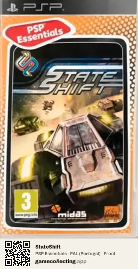 StateShift PlayStation Portable, Portugal box front