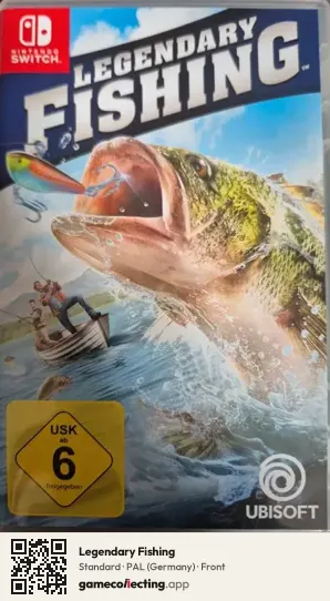 Legendary Fishing Nintendo Switch, Germany box front