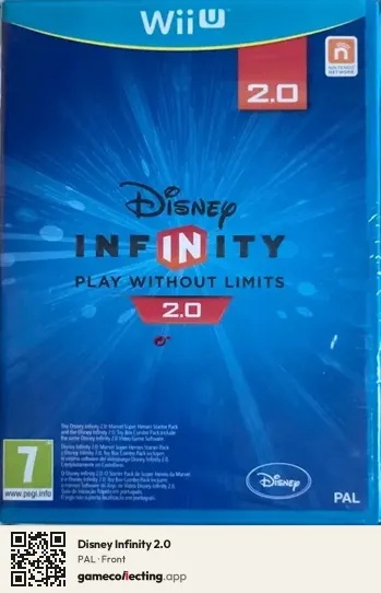 Disney Infinity 2.0 Nintendo Wii U, PAL box front