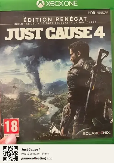 Just Cause 4 Xbox One, Germany box front