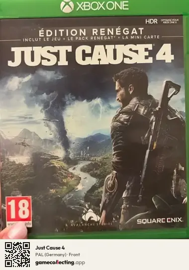 Just Cause 4 Xbox One, Germany box front