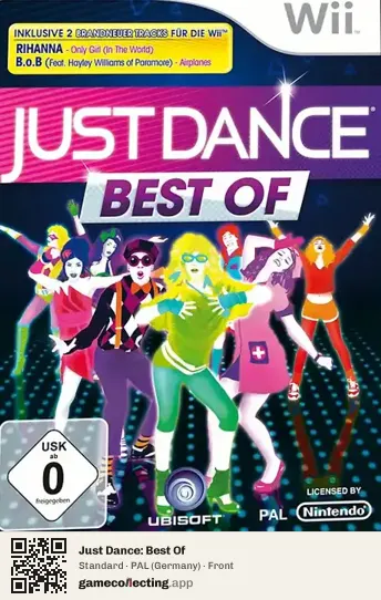 Just Dance: Best Of Nintendo Wii, Germany box front