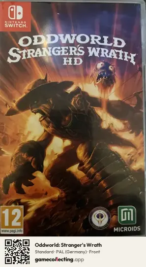 Oddworld: Stranger's Wrath Nintendo Switch, Germany box front