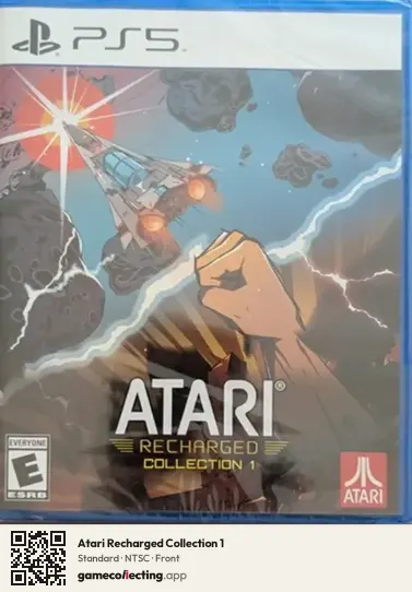 Atari Recharged Collection 1 PlayStation 5, NTSC box front
