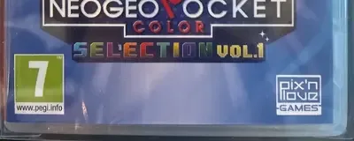 NeoGeo Pocket Color Selection Vol. 1, the PEGI square on its front