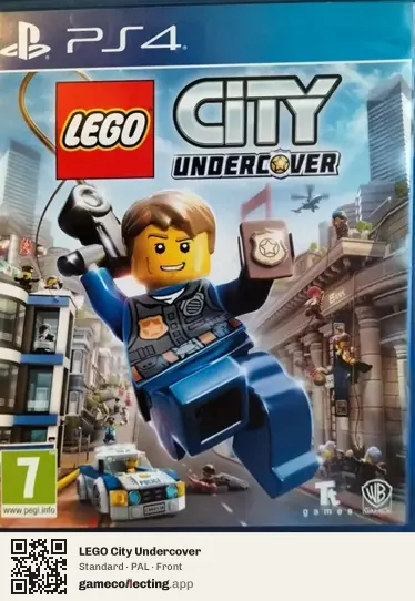 LEGO City Undercover PlayStation 4, PAL box front
